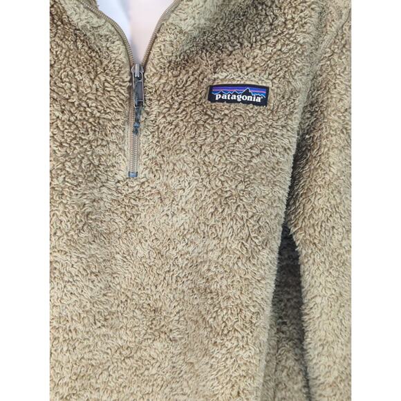 Patagonia Brown Los Gatos 1/4-Zip Pullover Sweater Mens S Fleece Outdoor Gorp - Picture 3 of 8